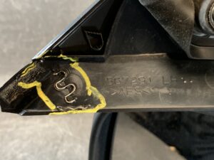 SUZUKI SWIFT ZC71S Genuine Door Mirror with Indicator TOKAIDENSO 36401 73K0 / TOKAIRIKA TR0803 Left Side x1