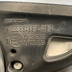 MAZDA VERISA DC5W Genuine Door Mirror / IH517 IH518 / 012218 012219 / D641 Right Side x1