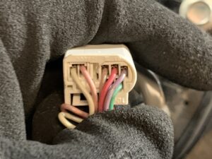 TOYOTA RACTIS NCP120 Genuine Door Mirror Murakami 9851 / 9849 Left Side x1