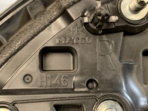 NISSAN LEAF ZE1 Genuine Door Mirror with Camera Murakami G531 Right Side x1