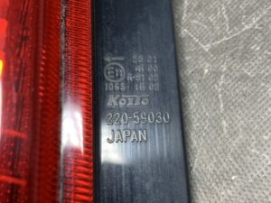 SUZUKI SOLIO CHEVROLET MW ME34 Taillight KOITO 220-59030 Left Side x1