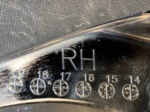 MITSUBISHI OUTLANDER PHEV GG3W Genuine Fog Light Panel 6400J304 Right Side x1