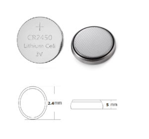 CR2450 LM2450 BR2450 ECR2450 3V Coin Battery Button Cell