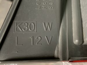 TOYOTA WISH ZNE10G Genuine Taillight ICHIKOH 68-14 Left Side x1