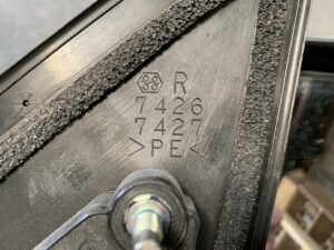 TOYOTA PROBOX NSP160V Genuine Door Mirror Murakami 6865 / 7426 7427 Right Side x1