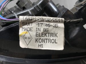 RENAULT LUTECIA RM5M Genuine Taillight 265553021R Left Side x1