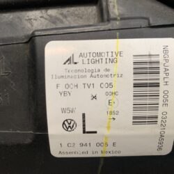 VOLKSWAGEN NEW BEETLE 9CBFS Genuine Headlight F 00H TV1 005 Left Side x1