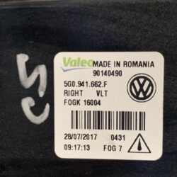 VOLKSWAGEN GOLF VARIANT AUCJZ Genuine Fog Lamp Right Side x1