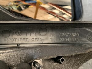 NISSAN MARCH K13 NK13 Genuine Door Mirror 09239 Left Side x1