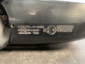 TOYOTA RAUM NCZ20 Genuine Door Mirror Murakami 7830 / 7564 Right Side x1