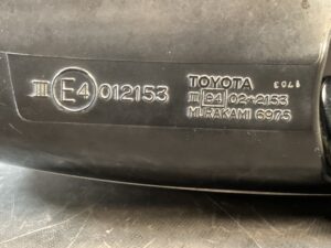 TOYOTA IPSUM ACM21 Genuine Door Mirror Murakami 6975 / 7171 Left Side x1