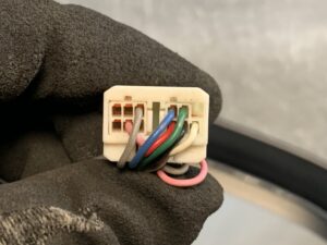 TOYOTA AQUA NHP10 Genuine Door Mirror / 027520 / TOKAI RIKA TR1001 / Right Side x1