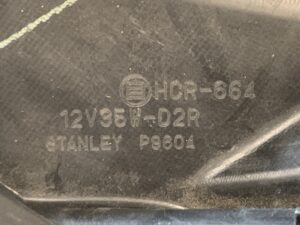 HONDA FIT JAZZ GP1 GP4 GE GE6 GE7 GE8 GE9 HID Headlight STANLEY P9604 Right Side x1