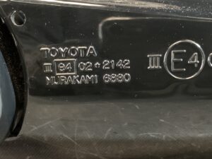 (重複) TOYOTA ESTIMA ACR30 Genuine Door Mirror Murakami 6880 / 6876 Left Right Side x1