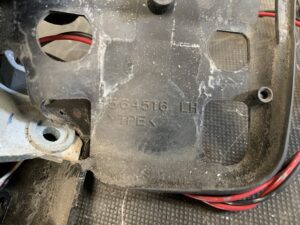 CHEVROLET MW ME34S Genuine Door Mirror with Indicator TOKAIRIKA 566861 / 564516 Left Side x1