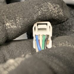 SUZUKI HUSTLER MR41S MR31S Genuine Door Mirror 5508 Left Side x1 REPAIRED