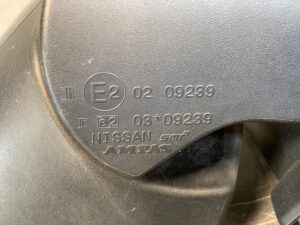 （重複）NISSAN MARCH K13 NK13 Genuine Door Mirror 09239 Right Side x1