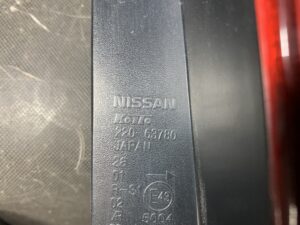 NISSAN NOTE E11 Genuine Taillight / KOITO 220-63780 / Right Side x1