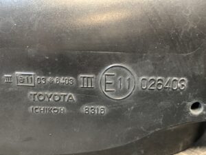 TOYOTA COROLLA AXIO ZRE142 Genuine Door Mirror with Indicator ICHIKOH 8318 / 12-514/ K38 Right Side x1