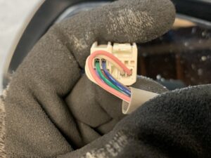 (重複)TOYOTA COROLLA RUMION NZE151 ZRE152 ZRE154 Door Mirror MURAKAMI 8628 Left Side x1