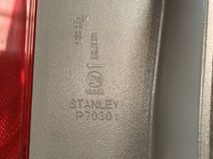 （重複）折れありHONDA FIT JAZZ GE GE6 GE7 GE8 GE9 Genuine Taillight / STANLEY P7030 L / Left Side x1