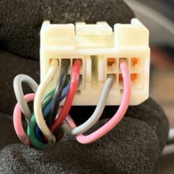 TOYOTA AQUA NHP10 Genuine Door Mirror / 027520 / TOKAI RIKA TR1001 / 571619 Right Side x1