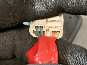 TOYOTA RACTIS NCP120 Genuine Door Mirror Murakami 9851 / 9849 Left Side x1