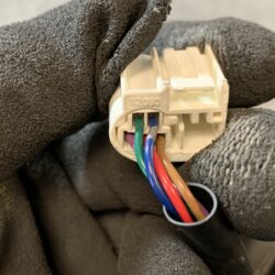 TOYOTA WISH ZNE10 Genuine Door Mirror MURAKAMI 7672 / 7715 L Left Side x1