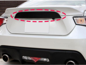 Brand new TOYOTA 86 SUBARU BRZ Carbon Fiber Boot Trunk Garnish Panel x1