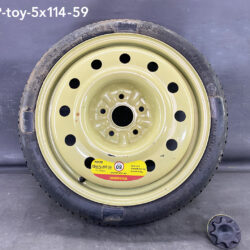 Space saver TOYOTA ALTEZZA COROLLA RUMION NOAH VOXY AURIS BLADE Temper tyre With Screw