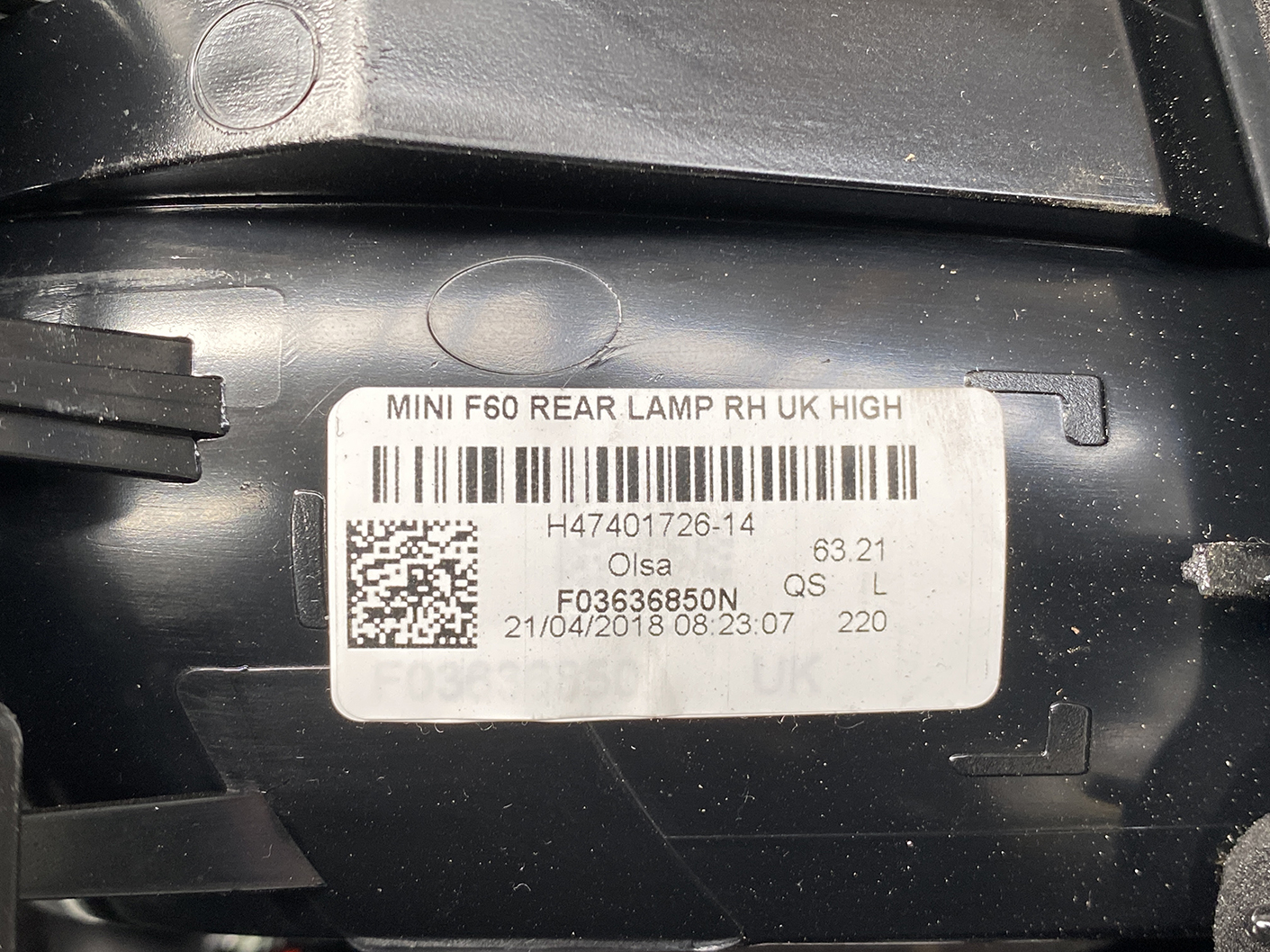 BMW MINI F60 R60 COUNTRYMAN Genuine Taillight H47401726 Right Side x1 - Image 5