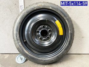 Space saver MITSUBISHI LANCER Temper tyre With Screw　