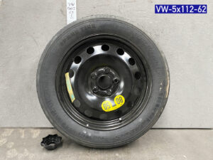 Space saver Volkswagen GOLF EOS PASSAT TOURAN CADDY BEETLE Temper tyre