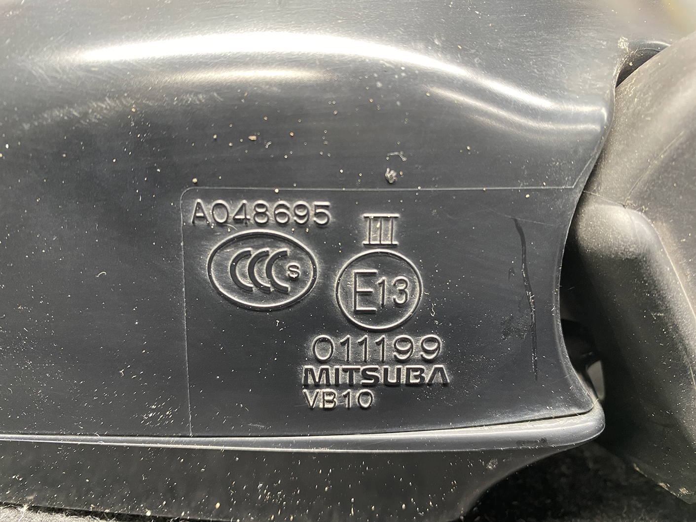 SUBARU IMPREZA GH GE WRX GV GR Door Mirror MITSUBA VB10 Right Side x1 - Image 8