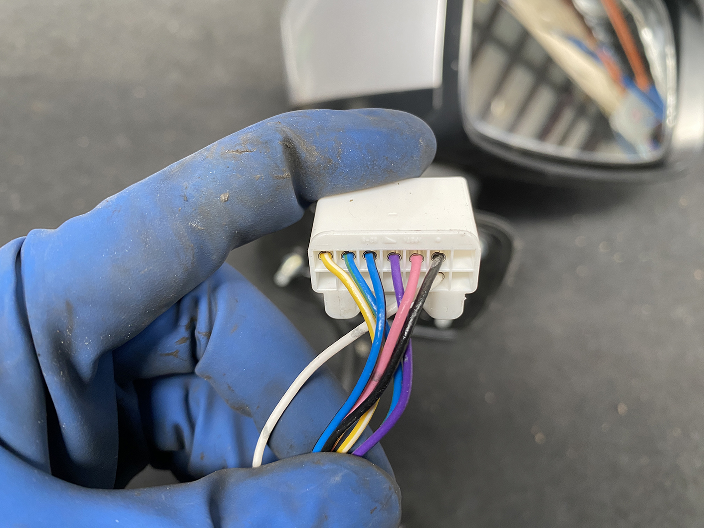 HONDA FIT JAZZ SHUTTLE GK GP Door Mirror 037576 / T5A Right Side x1 - Image 12