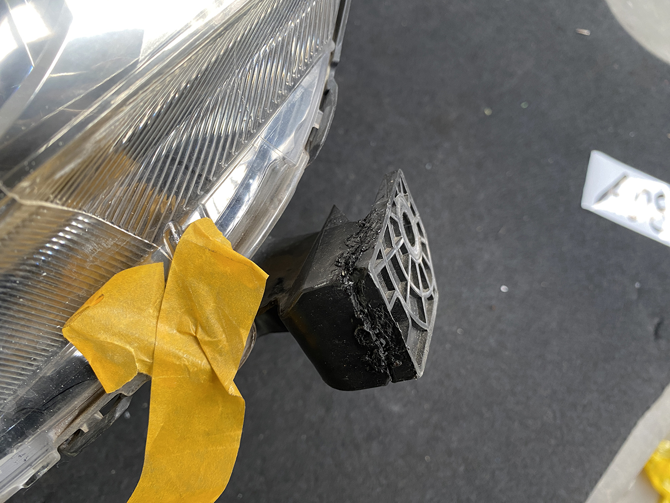 xxxx HONDA FIT JAZZ HYBRID GP GK LED Headlight W1948 Left Side x1 *REPAIRED* - Image 8