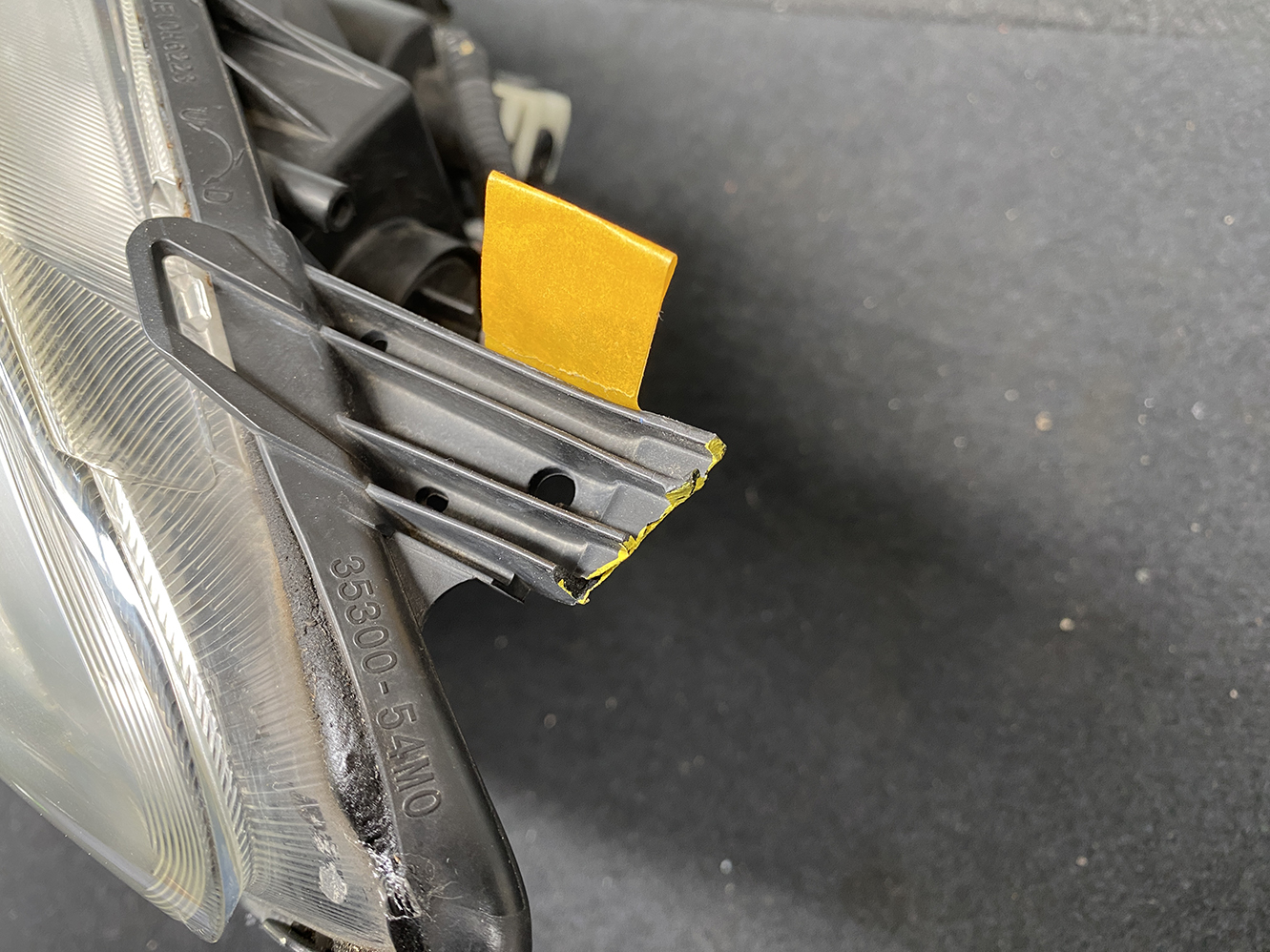 SUZUKI SOLIO MITSUBISHI DELICA MA15 MB15 Headlight LE10H6223  Left Side x1 *REPAIRED* - Image 10