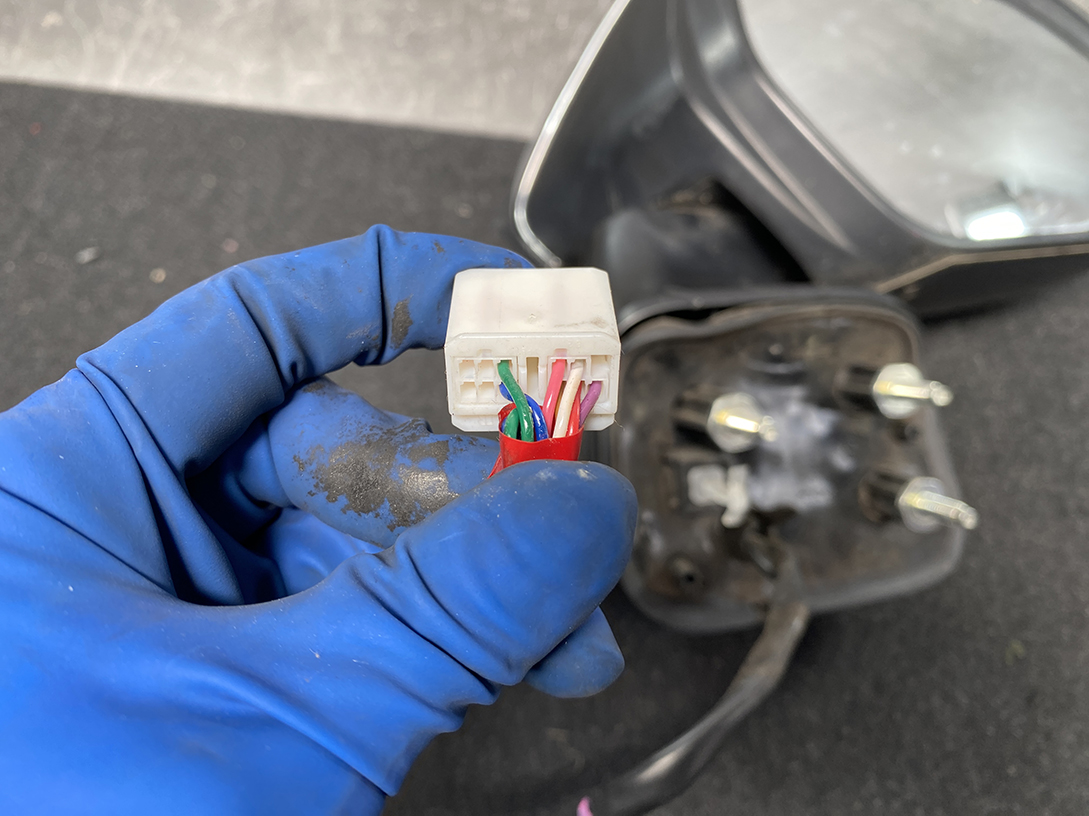 TOYOTA SPADE PORTE NSP141 Genuine Door Mirror G767 Right Side x1 - Image 8