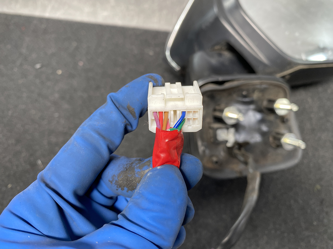 TOYOTA SPADE PORTE NSP141 Genuine Door Mirror G767 Right Side x1 - Image 9