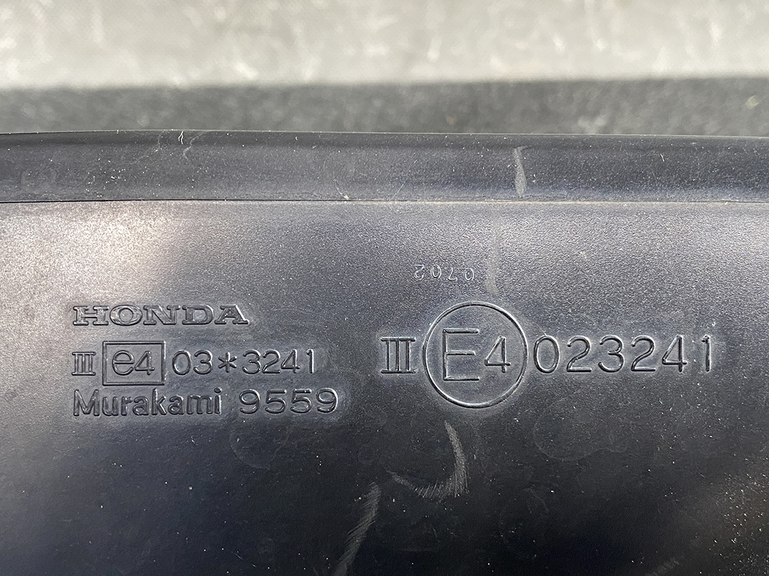 HONDA CR-Z ZF1 ZF2 Door Mirror Murakami 9559 Right Side x1 - Image 7