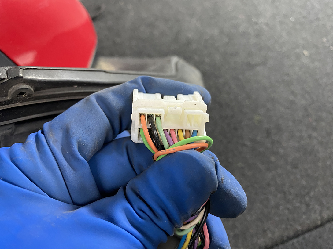 HONDA CR-Z ZF1 ZF2 Door Mirror Murakami 9559 Left Side x1 - Image 12