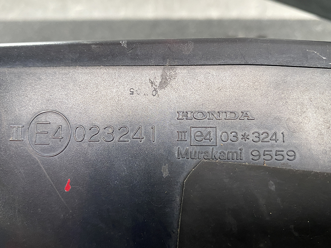 HONDA CR-Z ZF1 ZF2 Door Mirror Murakami 9559 Left Side x1 - Image 7