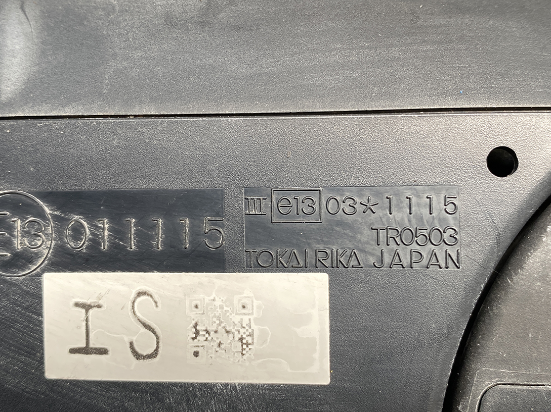 SUZUKI SWIFT ZC ZC11S ZC21S ZC31 Mirror TR0503 / 566033 Left Side x1 - Image 6