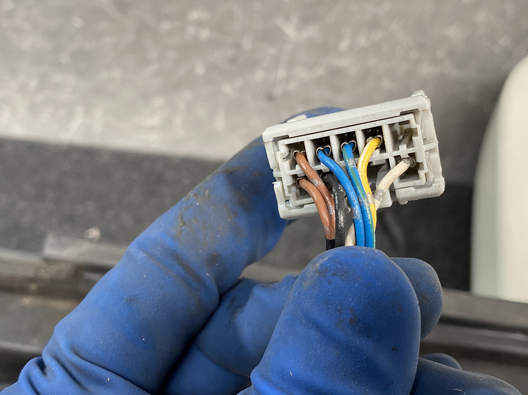 HONDA MOBILIO GB1 GB2 Genuine Door Mirror 010056 Right side x1 *REPAIRED* - Image 12