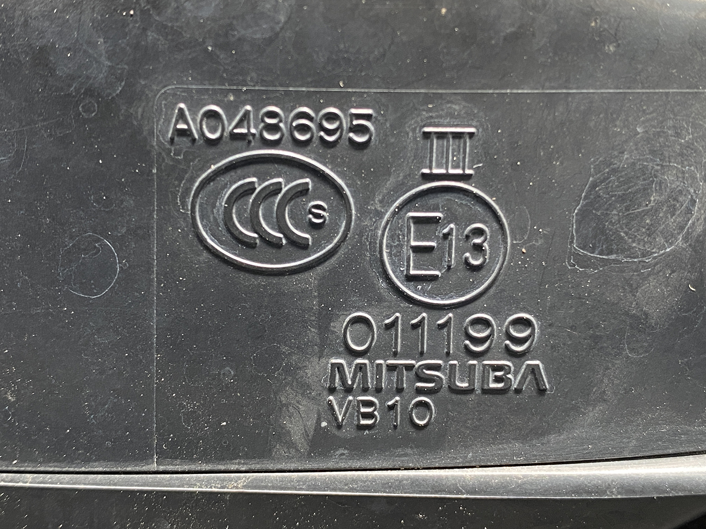 SUBARU IMPREZA GH GE WRX GV GR Door Mirror MITSUBA VB10 Right Side x1 - Image 7