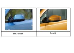 NISSAN LEAF AZE0 Facelift Door Mirror Murakami G579