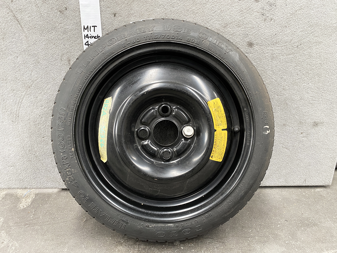 Space saver MITSUBISHI Toppo Minica 14inch Temper tyre With Screw