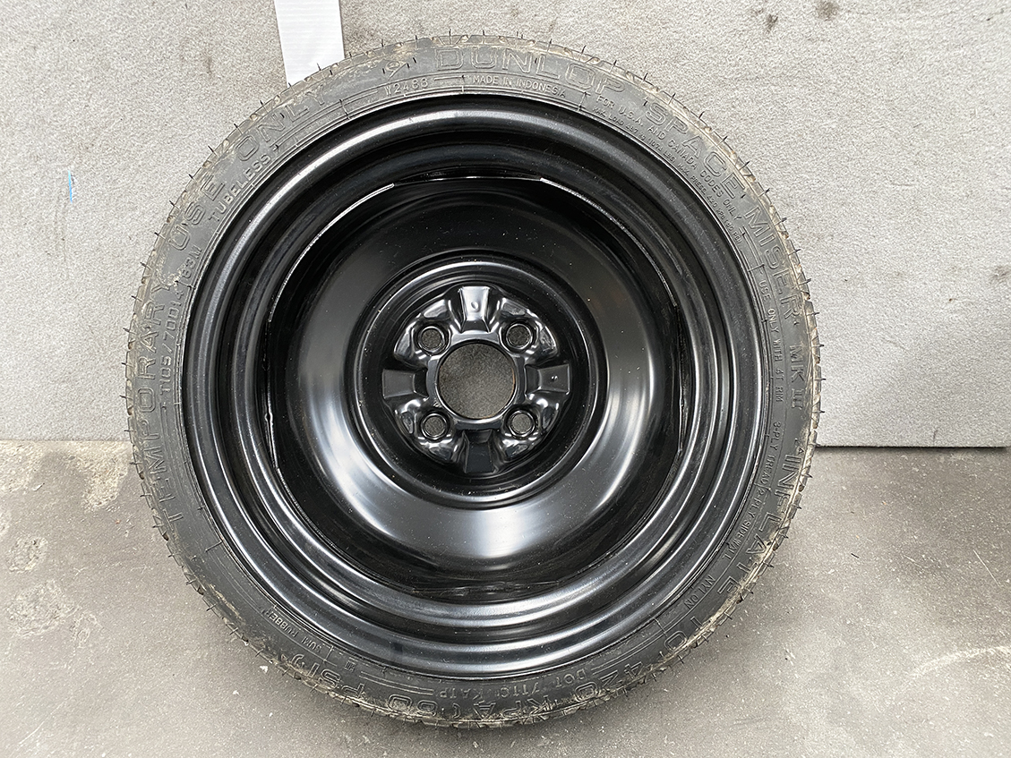 Space saver NISSAN Micra March CUBE 14inch Temper tyre With Screw - Image 4