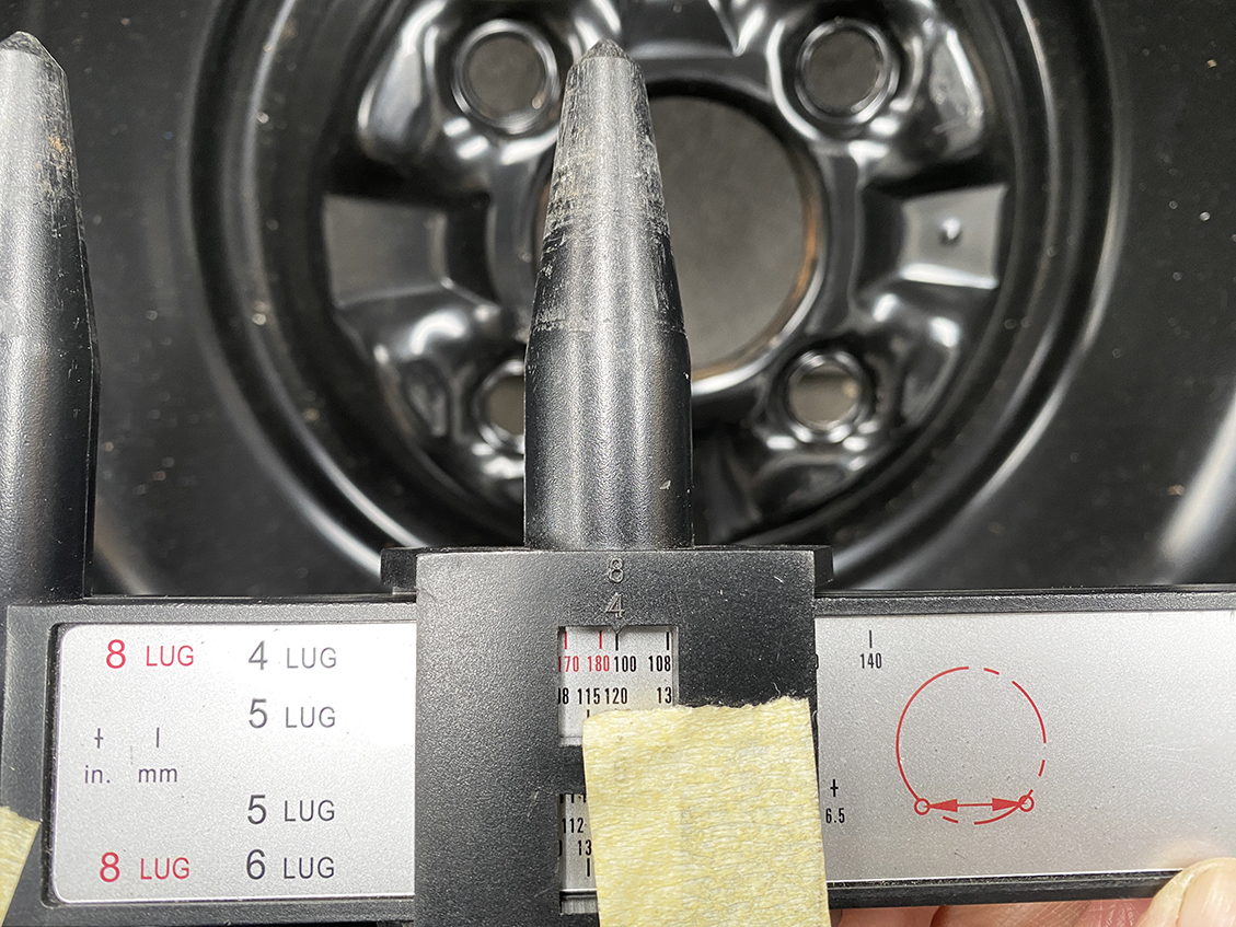 Space saver NISSAN Micra March CUBE 14inch Temper tyre With Screw - Image 5