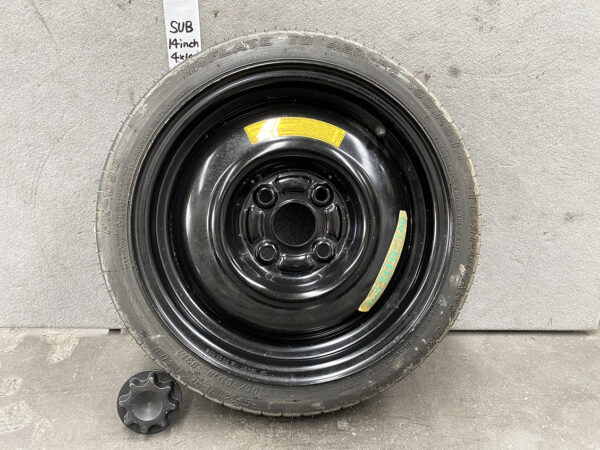 Space saver SUBARU Stella Pleo 14inch Temper tyre With Screw